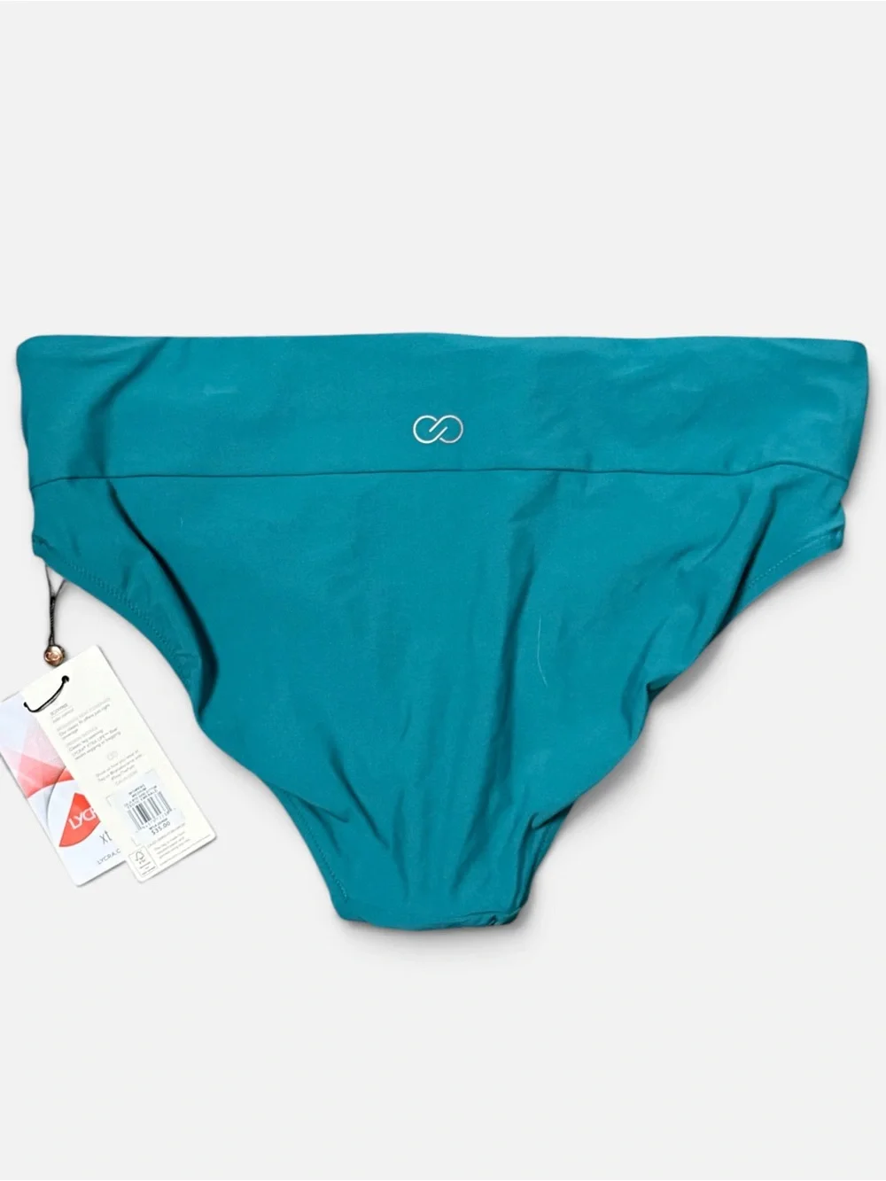 Calia by Carrie Underwood Swim Wide Band Emerald Green Bikini Bottom MEDIUM NWT